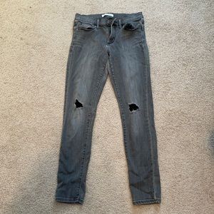 Soft gray jeggings